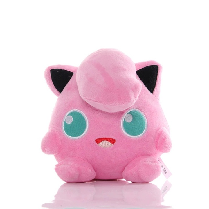 Pokemon Jigglypuff plüssjáték, AjieQaQ, 25 cm, rózsaszín