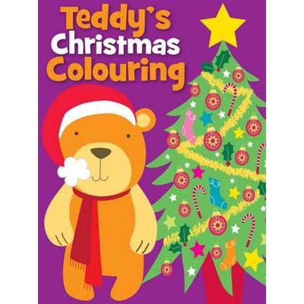 Christmas Colouring Teddy