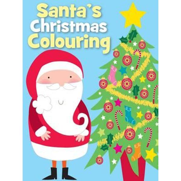 Christmas Colouring Santa