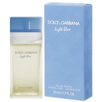 Apa de Toaleta Dolce & Gabbana Light Blue, Femei, 50ml Apa de Toaleta Dolce & Gabbana Light Blue, Femei, 50ml