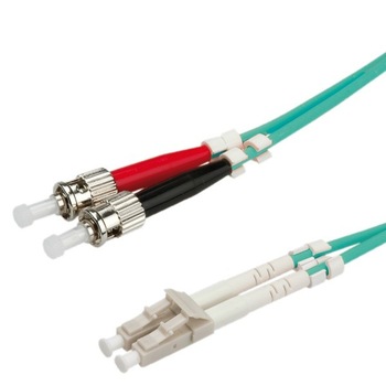 Cablu fibra optica LC-ST OM3 duplex multimode 2m, Value 21.99.8722 Cablu fibra optica LC-ST OM3 duplex multimode 2m, Value 21.99.8722
