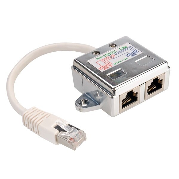 Adaptop Y RJ45, ecranat Cat 5e, Value, 21.99.3050-50