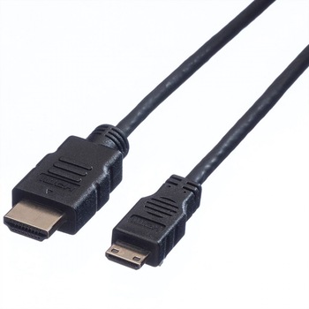 Cablu HDMI la mini HDMI-C T v1.4 0.8m, Value 11.99.5578 Cablu HDMI la mini HDMI-C T v1.4 0.8m, Value 11.99.5578