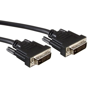 Cablu DVI Dual Link ecranat T-T 2M, Value Cablu DVI Dual Link ecranat T-T 2M, Value