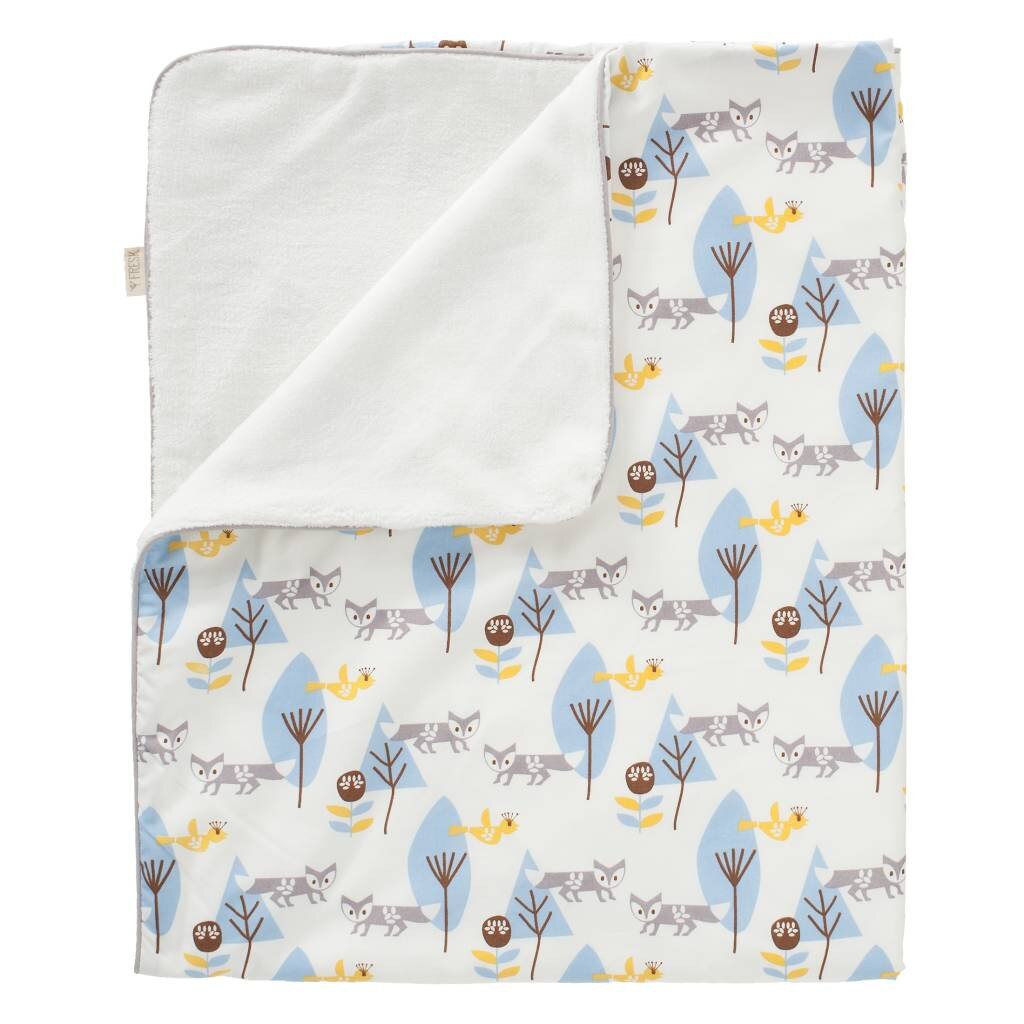 Paturica captusita, bumbac organic, Fresk, Fox blue