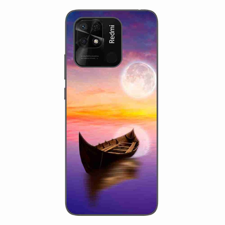 Кейс съвместим с Xiaomi Redmi 10C Silicone Gel Tpu Модел Moonlit Serenity