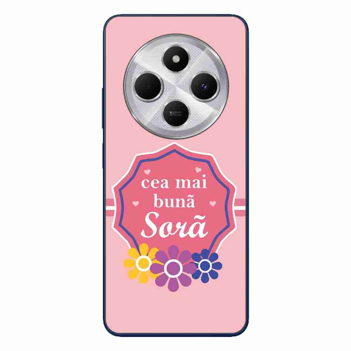 A tok kompatibilis a Xiaomi Redmi 14C Silicone Gel Tpu Pattern Best Sister termékkel