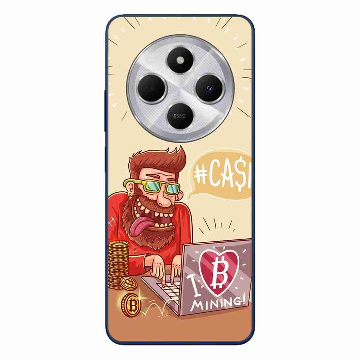 A tok kompatibilis a Xiaomi Redmi 14C Silicon Gel Tpu Model BTC Mining termékkel