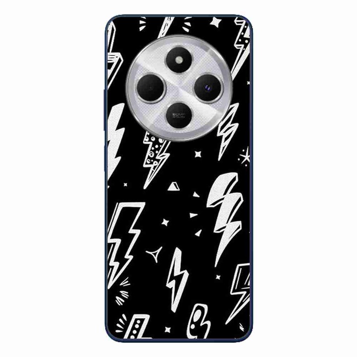 A tok kompatibilis a Xiaomi Redmi 14C Silicon Gel Tpu Lightnings modellel