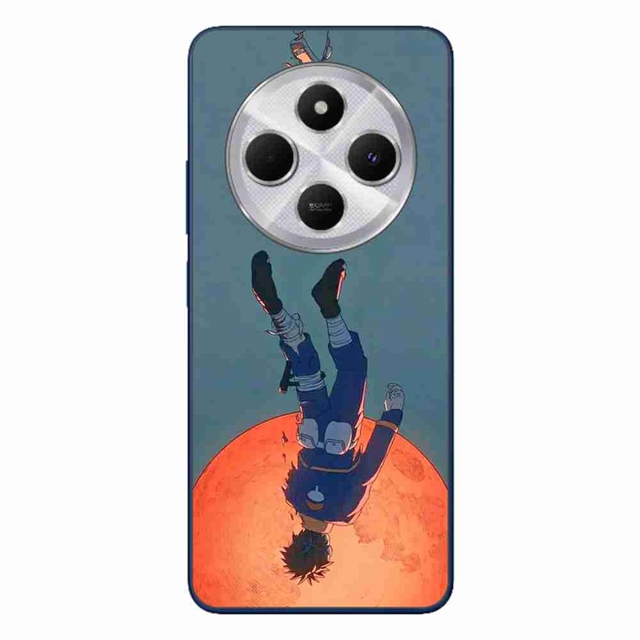 A tok kompatibilis a Xiaomi Redmi 14C Silicone Gel Tpu Pattern Obito Uchiha termékkel