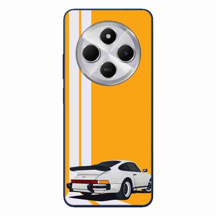 A tok kompatibilis a Xiaomi Redmi 14C Silicon Gel Tpu Porsche 911 Turbo modellel