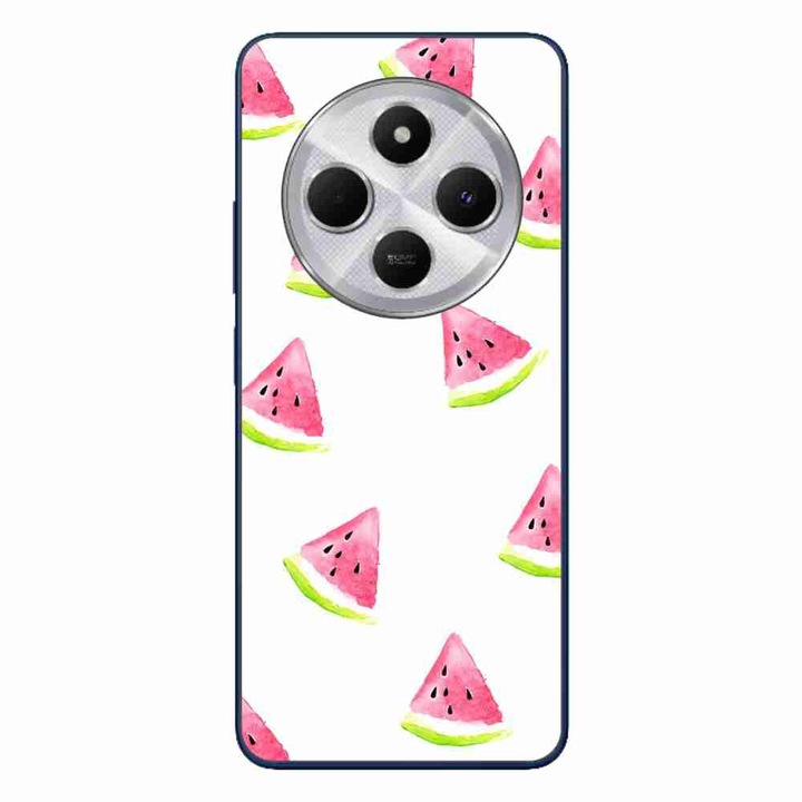 A tok kompatibilis a Xiaomi Redmi 14C Silicon Gel Tpu Model Summer Slices-szel