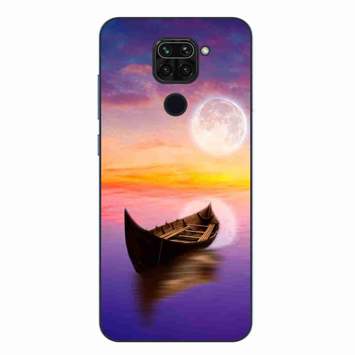 Кейс съвместим с Xiaomi Redmi Note 9 Silicone Gel Tpu Модел Moonlit Serenity