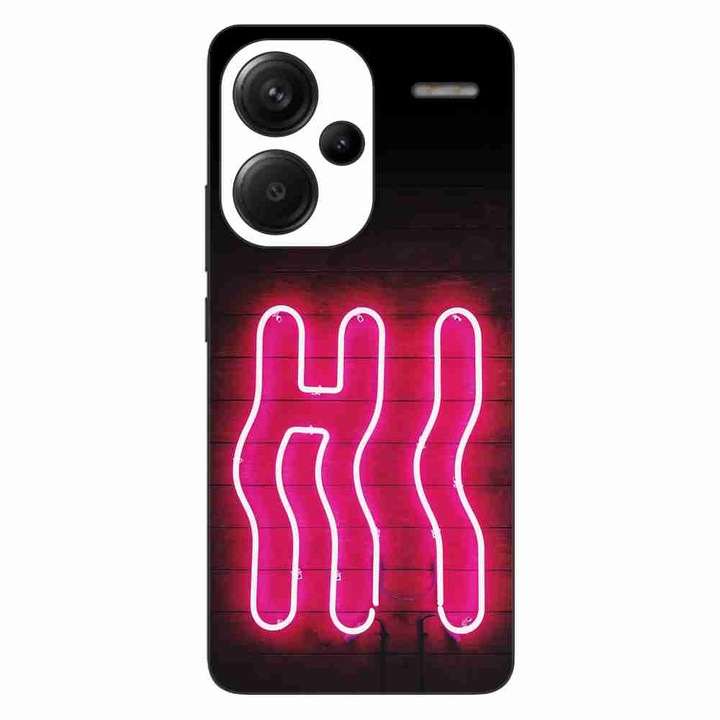 Кейс съвместим с Xiaomi Redmi Note 13 Pro Plus Silicone Gel Tpu Модел Neon Hi