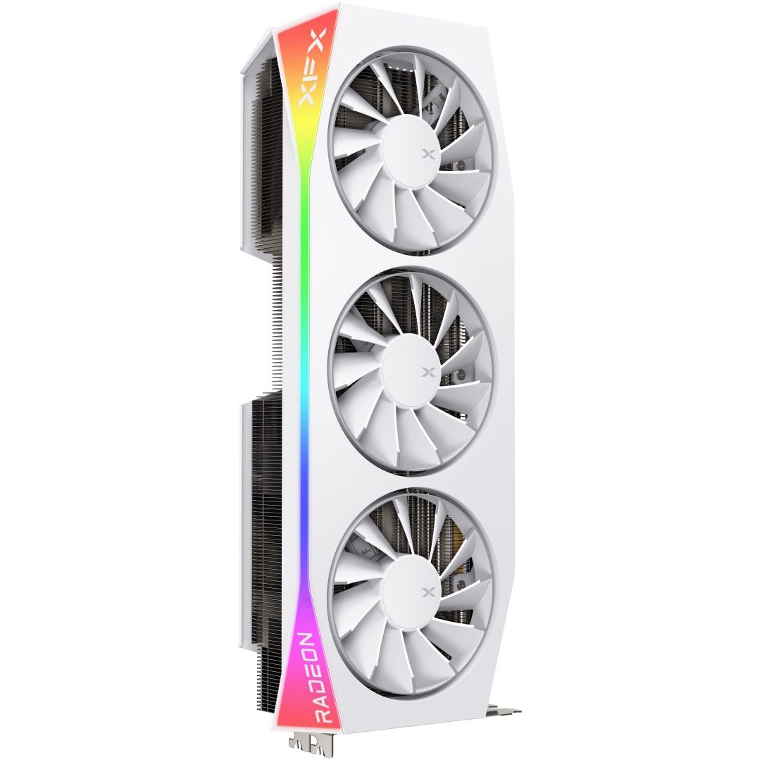 Placa video XFX Mercury AMD Radeon RX 9070XT OC White Magnetic Air