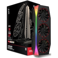 Placa video XFX Mercury AMD Radeon RX 9070XT OC Magnetic Air Edition, 16GB GDDR6, 256-bit
