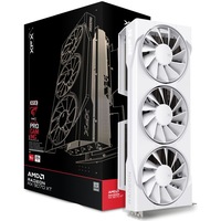 Placa video XFX Swift AMD Radeon RX 9070XT White Triple fan Gaming Edition, 16GB GDDR6, 256-bit