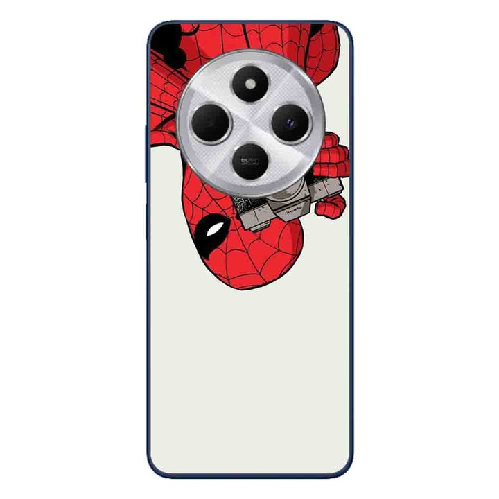 A tok kompatibilis a Xiaomi Redmi 14C Silicone Gel Tpu Spiderman modellel