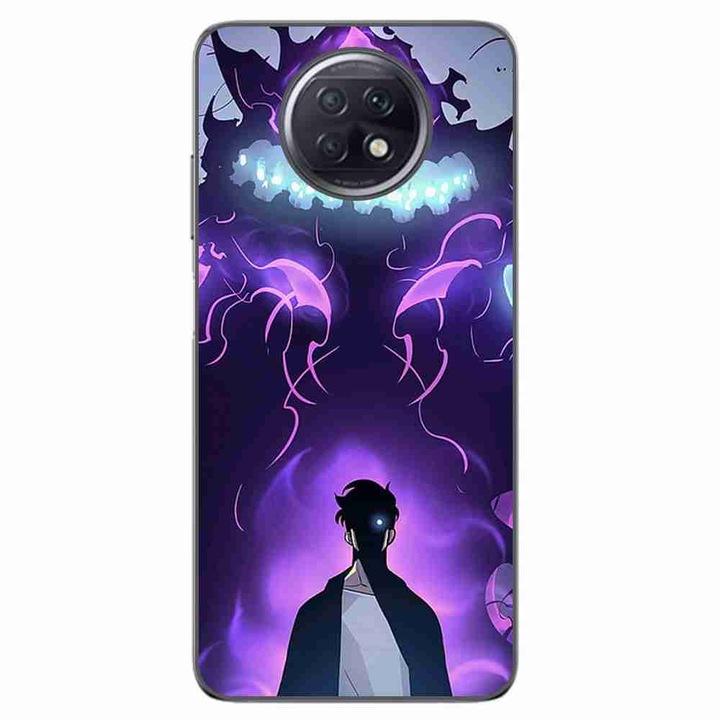 A tok kompatibilis a Xiaomi Redmi Note 9T Silicone Gel Tpu modell Solo Leveling Demonnal