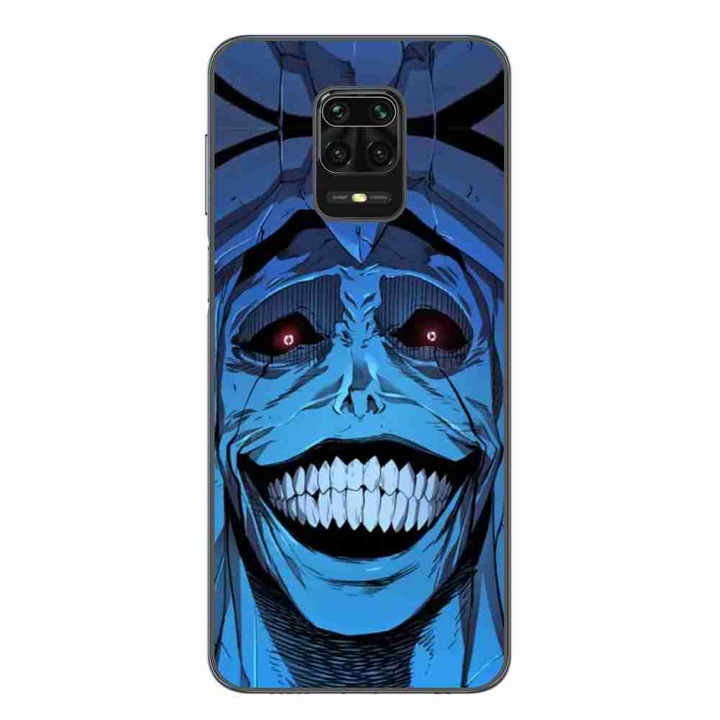 A tok kompatibilis a Xiaomi Redmi Note 9 Pro Silicone Gel Tpu modell Solo Leveling Smile készülékkel