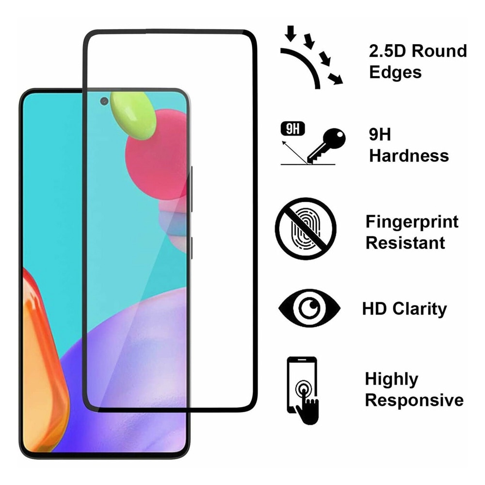 Folie 5D din Sticla Securizata, Protectie Completa 9H, Transparent, pentru Honor 600 Pro