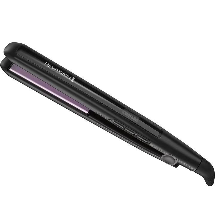 Преса за коса Remington, 230°C, керамична, 5 температурни настройки, черна, 1,8 м кабел