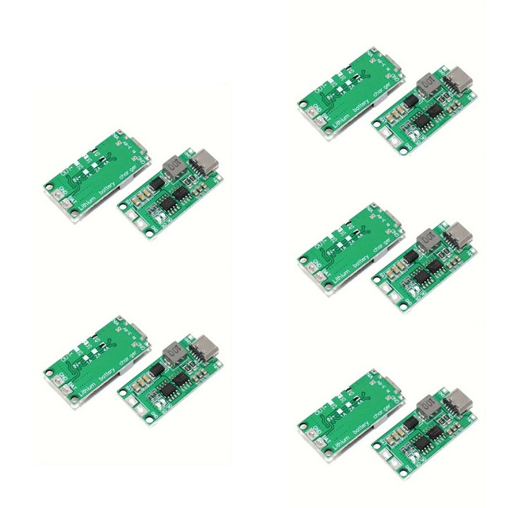 BMS 4S 4A заряден модул за Li-Ion 18650 батерии, 5 броя, 36V