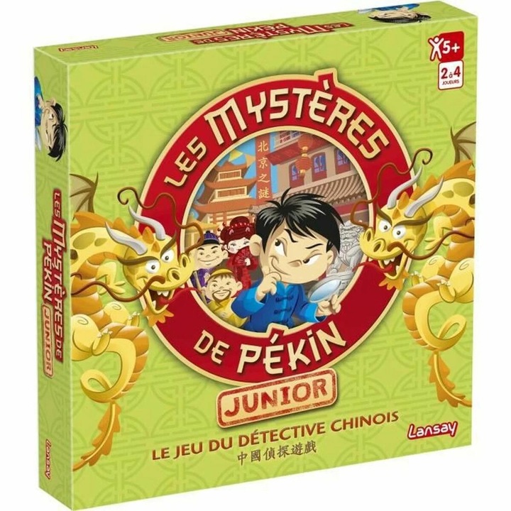 Настолна игра Lansay Les Mysteres De Pekin Junior, 2-4 играча, многоцветна, за деца над 5 години, 2019 г.