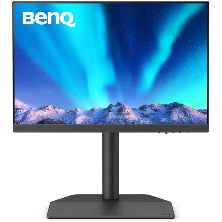 Moniotr IPS LED BenQ 24.1" SW242Q, WQXGA (2560 x 1600), HDMI, DiplayPort, Boxe, Pivot (Negru)