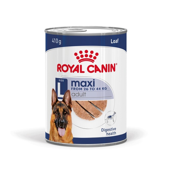 ROYAL CANIN Maxi Adult pate hrana umeda caini conserva 410g