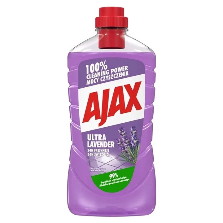 Mosószer padlóra és egyéb mosható felületekre Ajax Ultra Fresh 1000ml