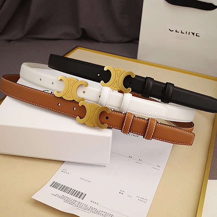 Női öv, fekete, ekológikus bőrből, ötvözet csattal, 90x2, Fekete, 90