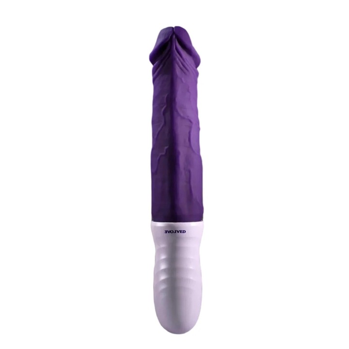 Plum Thrust Vibrator, Evolved, Evolved Novelties
