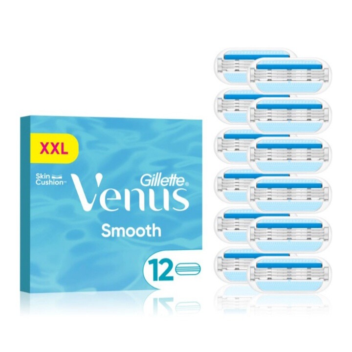 Gillette Venus Smooth penge utántöltő 12 db női