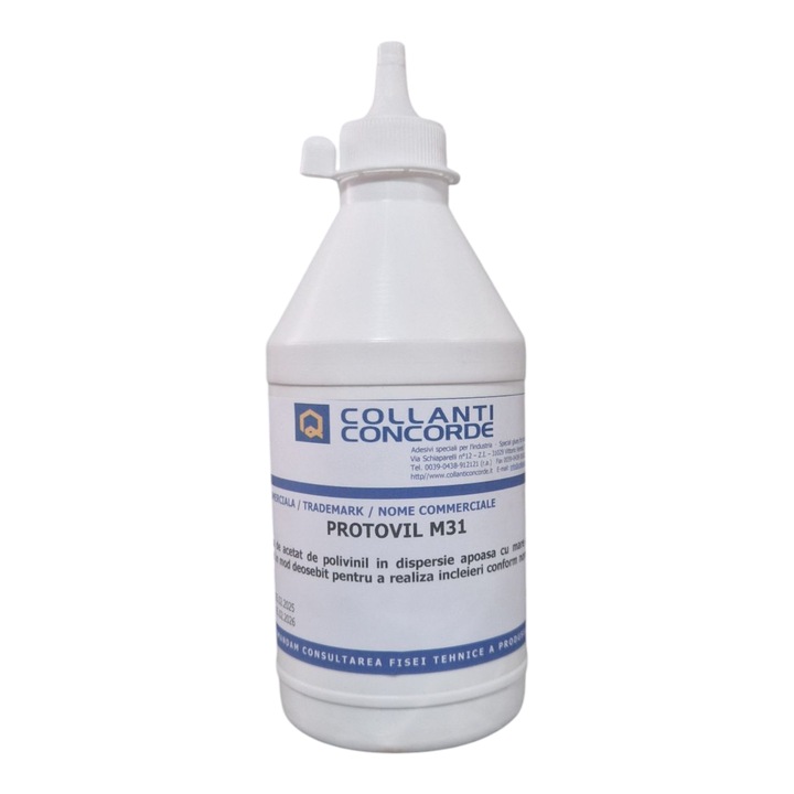 Adeziv D3 rezistent la apa, Protovil M31, Collanti Concorde, 0.75 kg