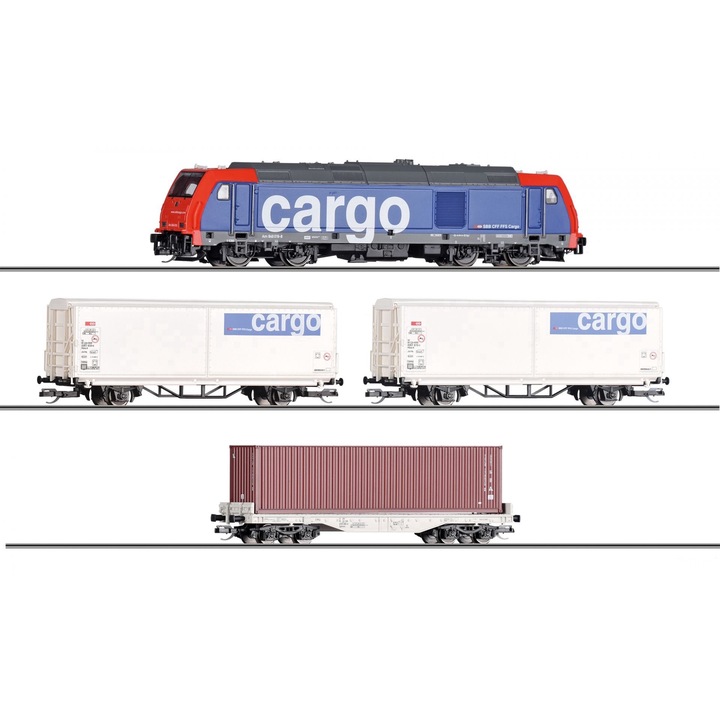 Set trenulet de start "Tren marfa", SBB, Tillig, TT, 01501
