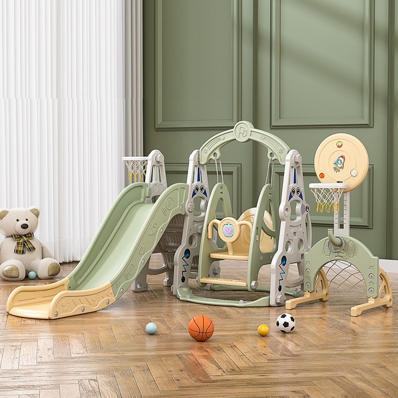 Spatiu de joaca 4in1 Nichiduta Garden Astronaut Arcada Green cu
