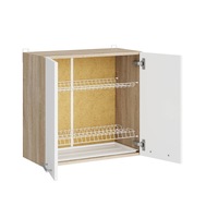 Corp superior scurgator de vase, ECO 600, Everest Mebel, 60 x 30 x 58 cm, Sonoma/Alb