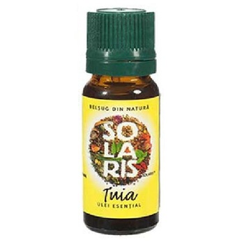 Ulei esential de Tuia 10ml Solaris Ulei esential de Tuia 10ml Solaris
