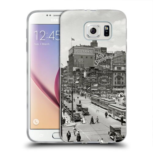 Husa Samsung Galaxy S7 G930 Silicon Gel Tpu Model Vintage City