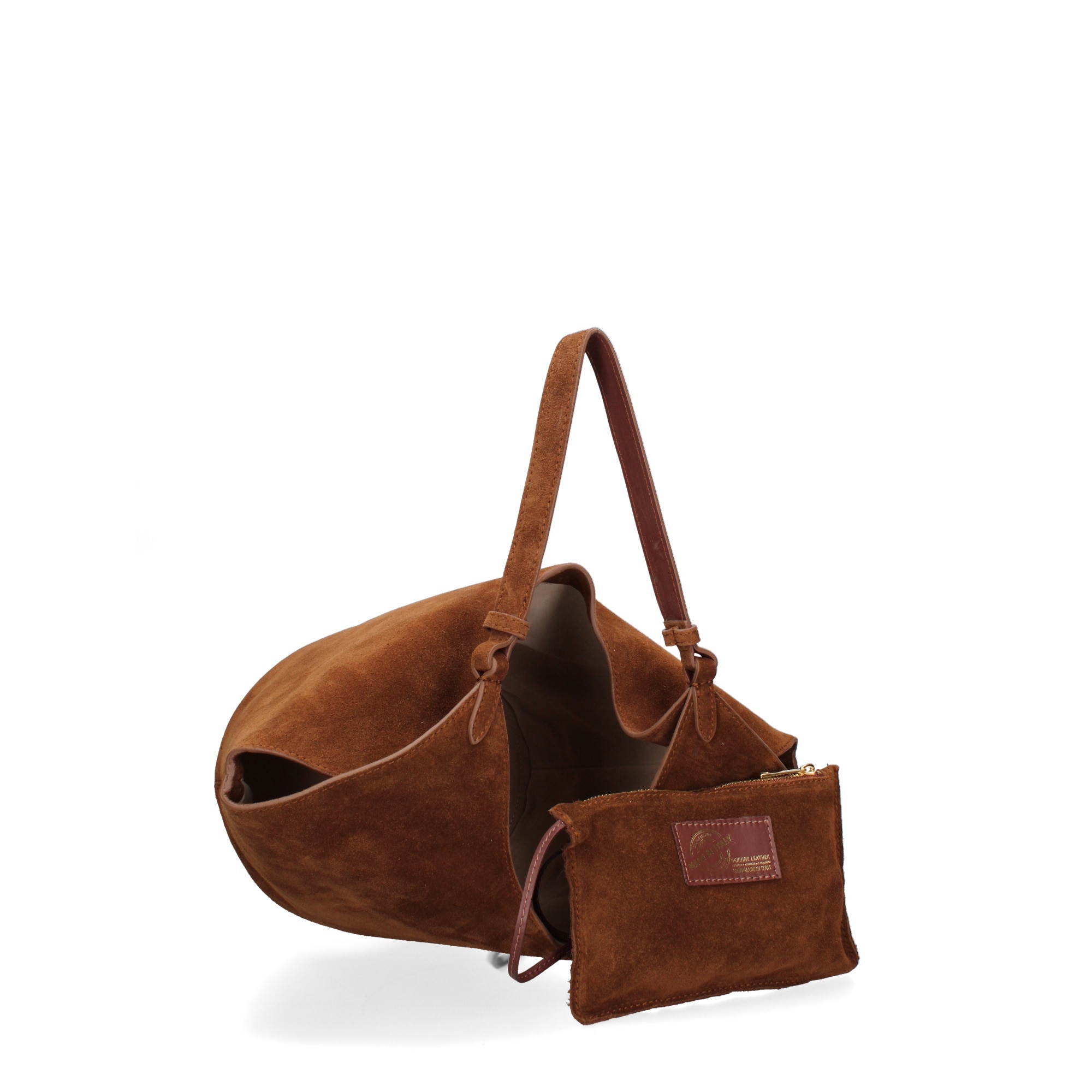 Gave Lux, Geanta hobo de piele intoarsa Lisabona, Maro - eMAG.ro