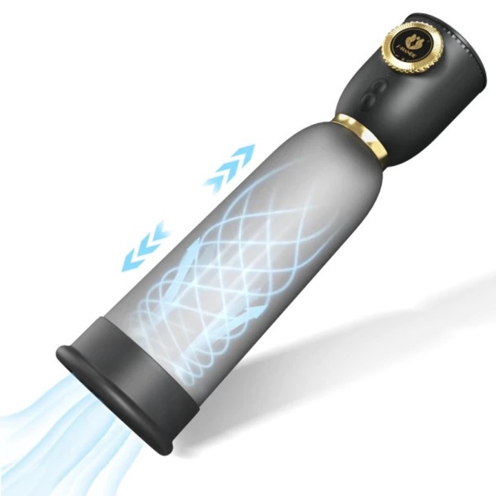 Time Traveler fekete péniszpumpa