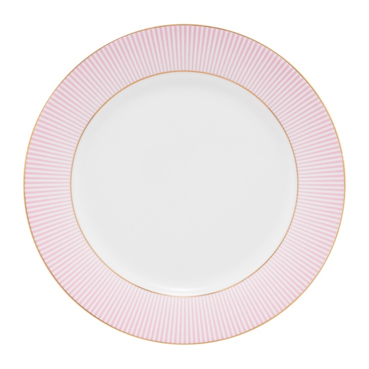 Farfurie desert AMBITION Bliss, 19cm, portelan, roz