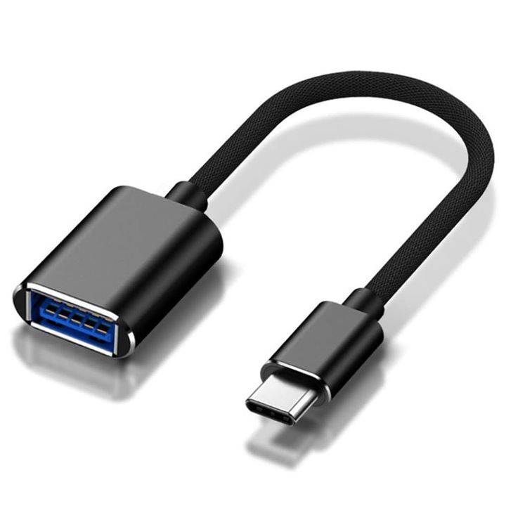 Adaptor cablu date OTG, MingZhi, USB-C tata la USB 3.0 mama, 5 Gbps, 15cm