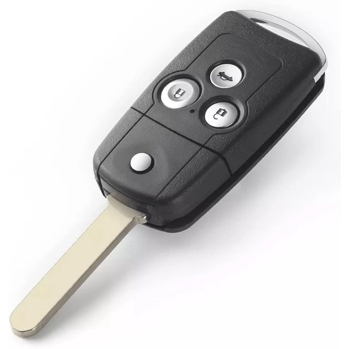 Carcasa Cheie Auto Techstar cu 3 Butoane pentru Honda Civic, Accord, Jazz, CR-V, HR-V, Odyssey si Acura - cu Lama