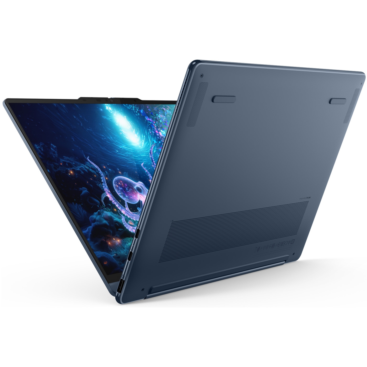 Laptop Lenovo Yoga 9 2-in-1 14ILL10 cu procesor Intel® Core™ Ultra 7 258V pana la 4.8GHz, 14" 2.8K WQXGA+ , OLED, 120Hz, Touch, 32GB LPDDR5x RAM, 1TB SSD, Intel® Arc™ Graphics, Windows® 11 Home, Cosmic Blue, 3y on-site Premium Care
