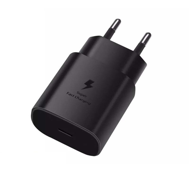 NGISTE EVYISPD® зарядно устройство за бързо зареждане, 25 W, съвместимо със Samsung S10, S20, S20 Ultra, S21 FE, S21, S22, S22 Plus, S23, S23 Plus, Note 10, Note 20 и 1m Type C, Type C кабел за данни за бързо зареждане