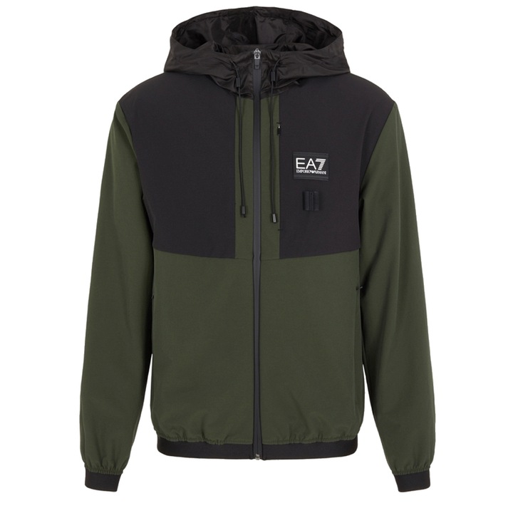 Bluza EA7 pentru Drumetie, 6RPB42-PNBWZ-1845, Verde, Verde