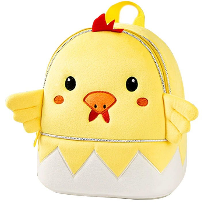 Мека раница Kimystam® с плюшено животно, ученическа чанта за деца в предучилищна възраст, детска стая, котка