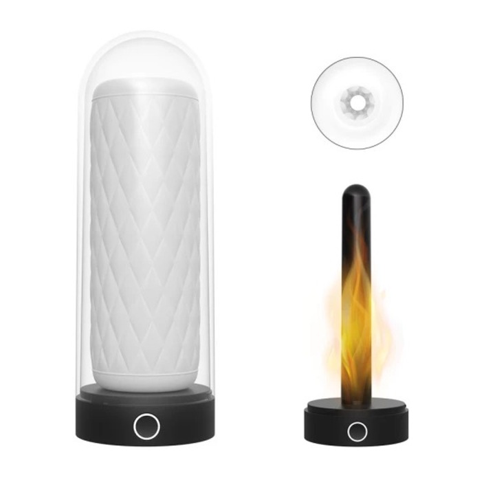 Sesso Caged Nightingale Fehér Maszturbátor